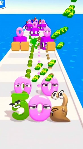 Merge Number 2048 Gameplay Android Walkthrough #trending #shorts #satisfying #fyp #viral #trend #1m