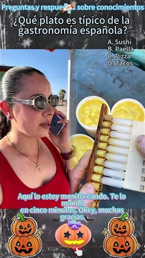 ¿Qué plato es típico de la gastronomía española#foryou #fyp #viral #shorts