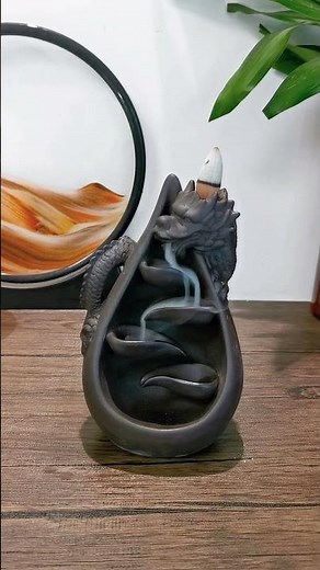 dragon backflow incense burner