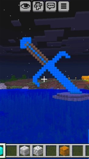 #minecraft #gami make Now a giant sword in Minecraft