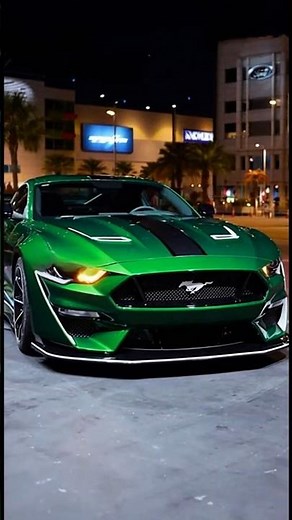 2026 Mid-Engine Mustang Revealed in 🔥 #sora2 #aivideo #AICars #midengine #mustang #fordmustang