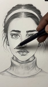 How to draw face easy #art #artist #drawing #artwork | Drawing Techniques