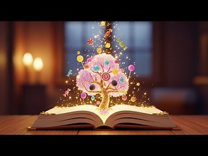The Sugar Plum Tree 🍭 | Eugene Field Poem for Kids | Little Angel Nursery Rhymes USA