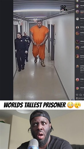 He's TOO Tall For Prison #viral #shocking
