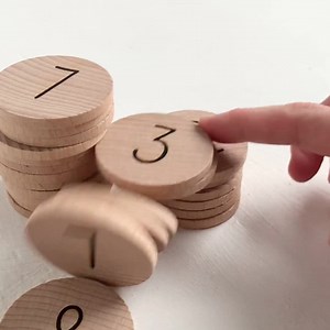Wooden Number Memory Game: Handmade Educational Toy - Etsy Australia