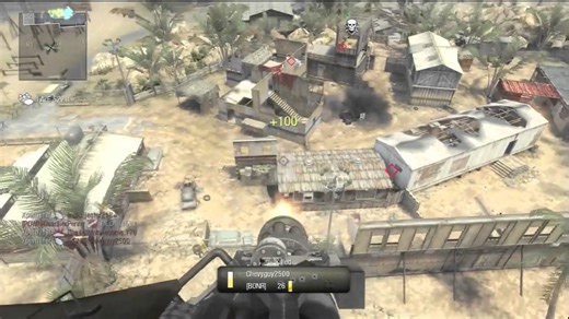 Call of Duty: Black Ops: Chopper Gunner 29-3 on Firing Range (gameplay / commentary)
