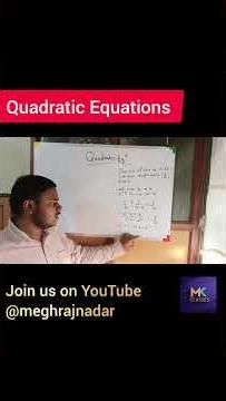 Easy Quadratic Equations Method You Didn’t Know! 🤯