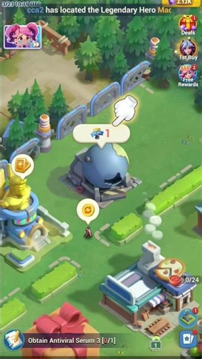 Tiles Servivals Defence Strategy gameplay #mobilegaming #tilesservive #gaming