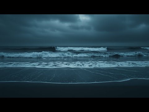 Listen 11 Hours Big Ocean Waves for Deep Relaxation & Sleep Peaceful Sea Air for Quiet Serenity