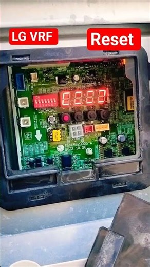 LG VRF Reset process & reading #hvac01 //Anwar//