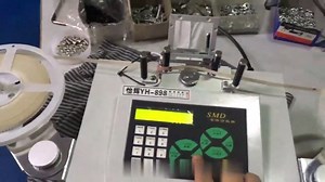 Watch NEWTRY Industrial Components Counter Parts Counting Machine Automatic SMT SMD Parts Counter Compo... on Amazon Live