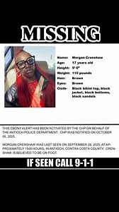 6.8K views · 13 shares | MISSING JUVENILE – MORGAN CRENSHAW Please...