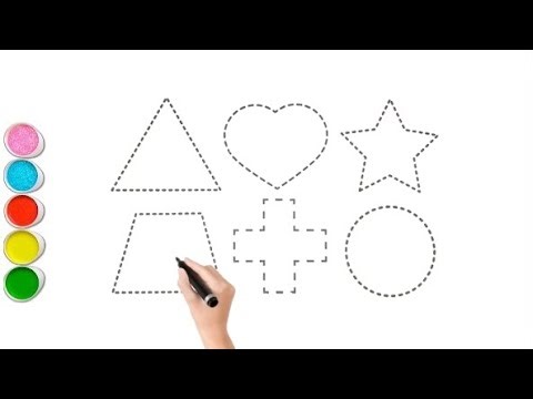 Shapes Names of Shapes Geometry Shapes for Kids Geometric Shapes #toddlers