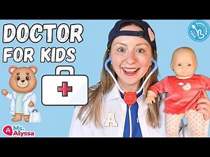 Doctor Checkup for Toddlers,Check-Up Routine 🩺 ,Calm Doctor Visit for Kids,Ms. Alyssa/Baby Bandstand