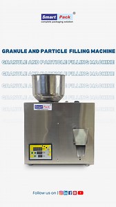 Need quick and accurate filling for grains, seeds, or particles?🌾✨ The Granule & Particle Filling Machine is here to make packaging easy and fast! Perfect for industries like food, agriculture, and more. 🚜🍚 👉 Want to streamline your packaging process? Contact us today and get started! 👈 #EfficientPackaging #SmartSolutions #PackagingMachine #AgriTech #FoodPackaging #PackagingInnovation #TechSolutions #Industry4_0 #Automation #SustainablePackaging #FutureOfPackaging | Smart Packaging Systems
