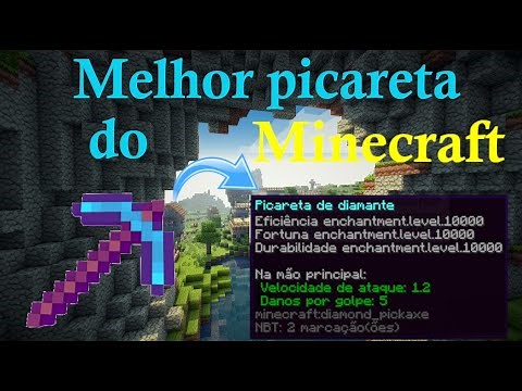 Como pegar Uma Picareta Com Eficiencia 10.000!!!
