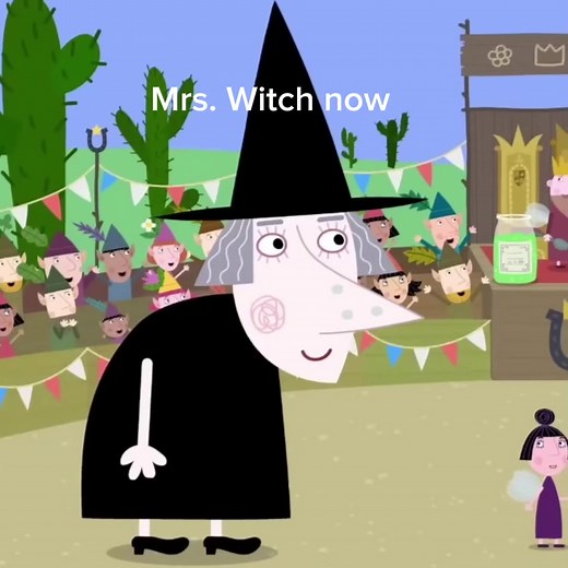Mrs Witch from Ben and Holly — Ancient Little Kingdom Look