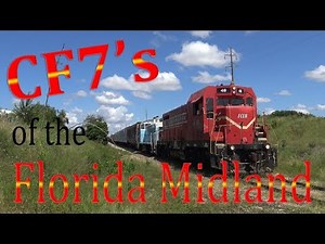 CF7's on the Florida Midland Railroad!