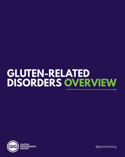 Gluten-related disorders exist on a continuum with different causes and effects. 💚 | Gluten Intolerance Group