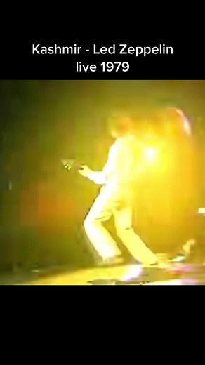 Led Zeppelin Live Performance of 'Kashmir' in 1979