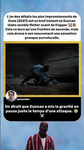 Duncan Idaho Semble Défier la Gravité ⚔️🔥 | Dune (2021)