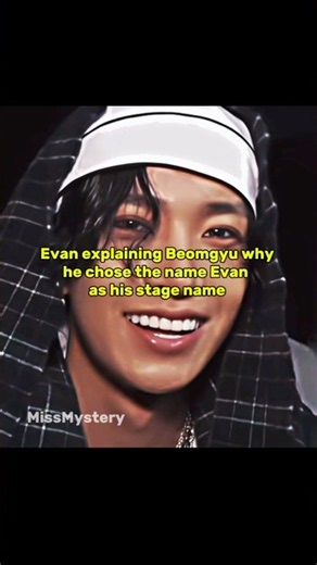 Evan telling Beomgyu why he chose to be Evan #evan #heeseung #enhypen #beomgyu #enhypen_is_7