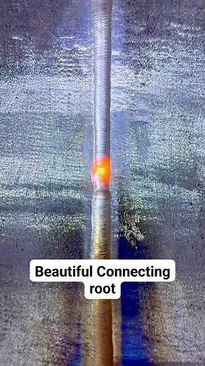 Waow, beautiful connecting root Good job #tricks #tips #root #stainless #welder #welding #job #viral #tig | Isnin Arc Welding