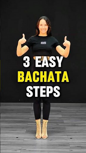 Bachata 3 Easy Steps! Bachata Dance Tutorial For Beginners Try These Basic Bachata Steps #bachata