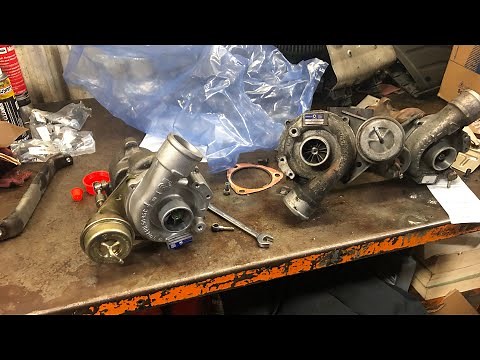 K04 install on the Audi A4 1.8T!