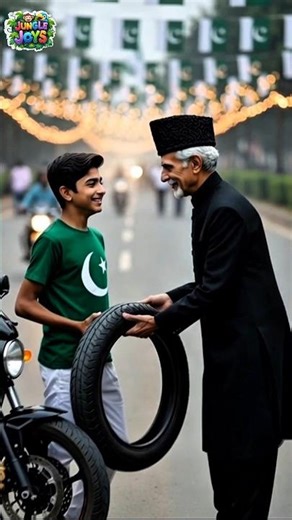 Quaid e Azam Helps a Boy #stories #cartoon #quaideazam #youtubeshorts