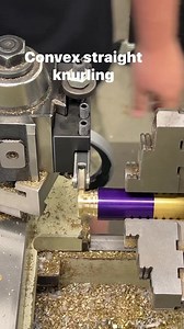 Making a convex straight knurl #machinist #machining #machineshop #machinisttools #machinistlife #madewithmetals #lathe #knurl | High Caliber Craftsman Builds
