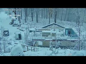 Montage av hus från Mellby Home