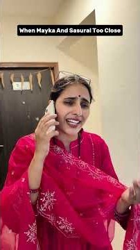 When sasural is in same society #comedy #shorts