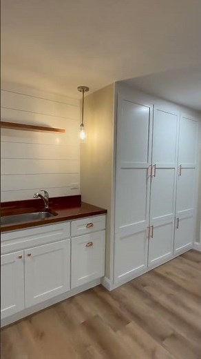 Basement Remodel: Creating a Small and Functional Kitchen Space
