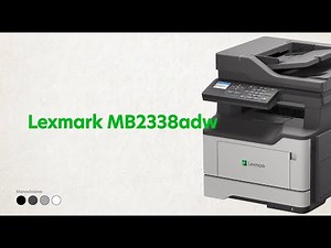 Lexmark MB2338adw multifunctional monochrome laser printer - Lexmark GO Line™ series English
