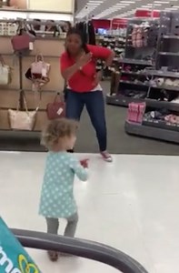 296K views · 10K reactions | Store Worker Dances With Toddler 梁❤️ | Daniel D. | Facebook