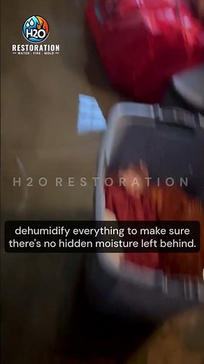 Water Damage Restoration Process​