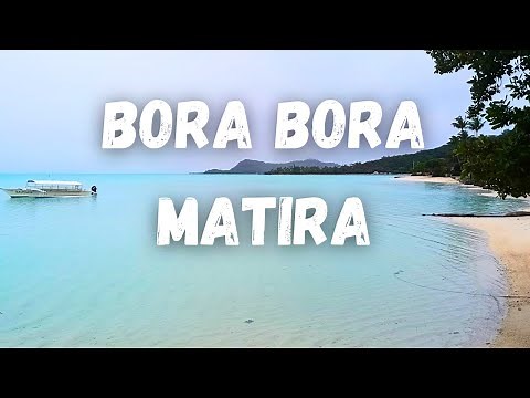 To see and do in Bora Bora one of the most beautiful beaches in the world Matira in Polynesia
