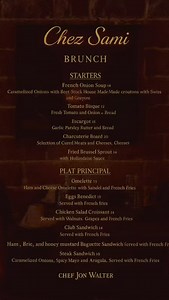 Fall flavors have arrived at Chez Sami  Join us for brunch or lunch and taste our new seasonal menu — made fresh, local, and full of warmth. Walk-ins are welcome, or grab your table in advance through OpenTable! #chezsami #downtownlubbock #lubbockfoodie #lubbock #lubbockeats #downtownlbk #lubbocklocal #brunch #lubbockevents | Chez Sami Downtown | Facebook