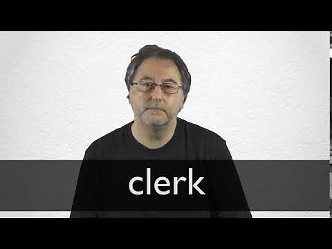 How to pronounce CLERK in British English