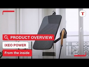 High pressure boiler technology of the IXEO Power in full motion | Tefal