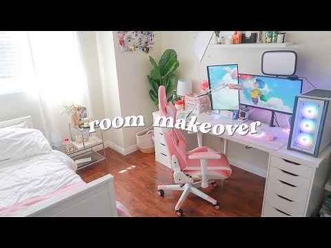 aesthetic room makeover | soft pastel & pinterest inspired