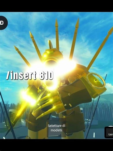 Vi do il codice del sinister Titan su Roblox!! #roblox