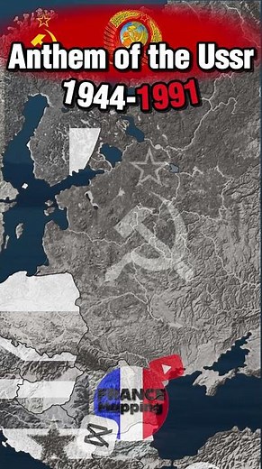 Anthem of the USSR #sovietunion #mapping #ussr