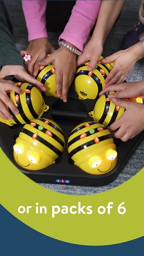 烙 Meet our favorite learning companion, the Bee-Bots robot! ✨ It's...
