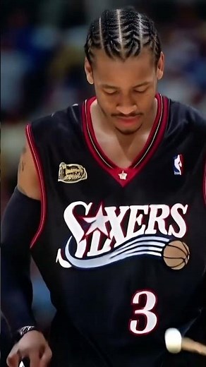 Allen Iverson playing the vibraphones