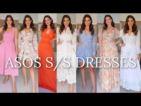 10 ASOS SPRING SUMMER DRESSES - OCCASION WEAR & CASUAL | NEW IN HAUL