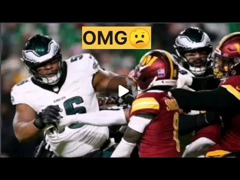 NFL Chaos: Massive Brawl Erupts Late in Eagles vs Commanders Game | Multiple Ejections