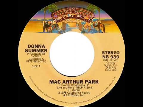 1978 HITS ARCHIVE: MacArthur Park - Donna Summer (a #1 record--stereo 45 single version)