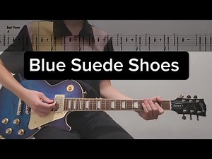 Elvis Presley - Blue Suede Shoes - Guitar Tab | Cover | Tutorial